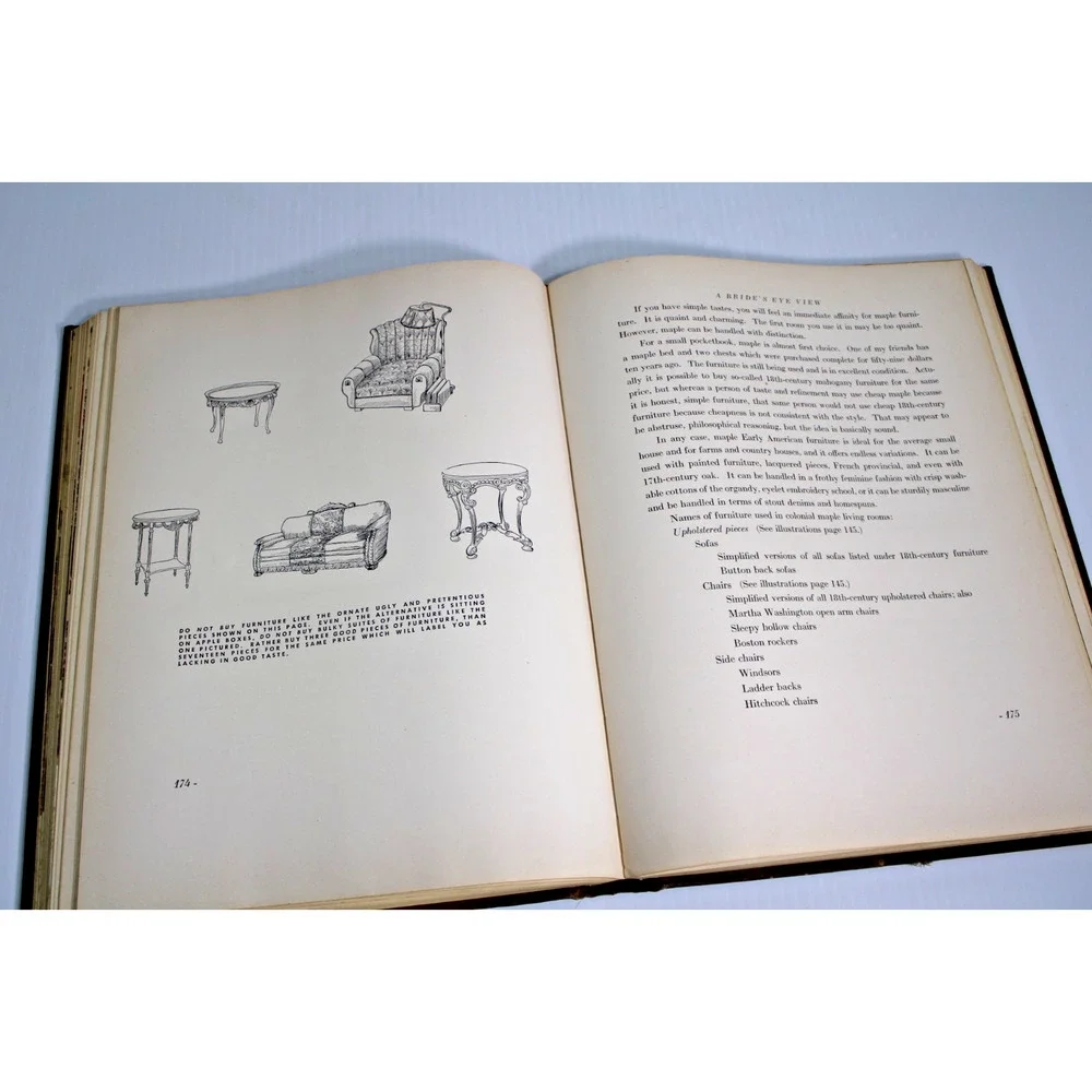 Vintage 1940 Popular Home Decoration Mary Davis Gillies McCall’s Interior Design